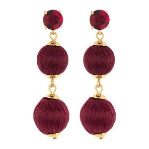 Kate Spade New York Women's Linear Ball Earrings